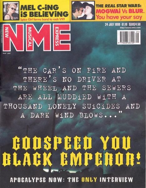 nme front cover. NME front cover quoting